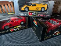 Drei Ferrari Burago Kultmodelle 1:18, Ferrari 250GTO, F40 und F50 Nordrhein-Westfalen - Rösrath Vorschau