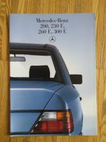 Prospekt Mercedes Benz W124 200 230 E 260 E 300 E Baden-Württemberg - Erbach Vorschau