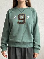 Moosgrüner Abercrombie & Fitch Pullover mit Logo Nordrhein-Westfalen - Detmold Vorschau