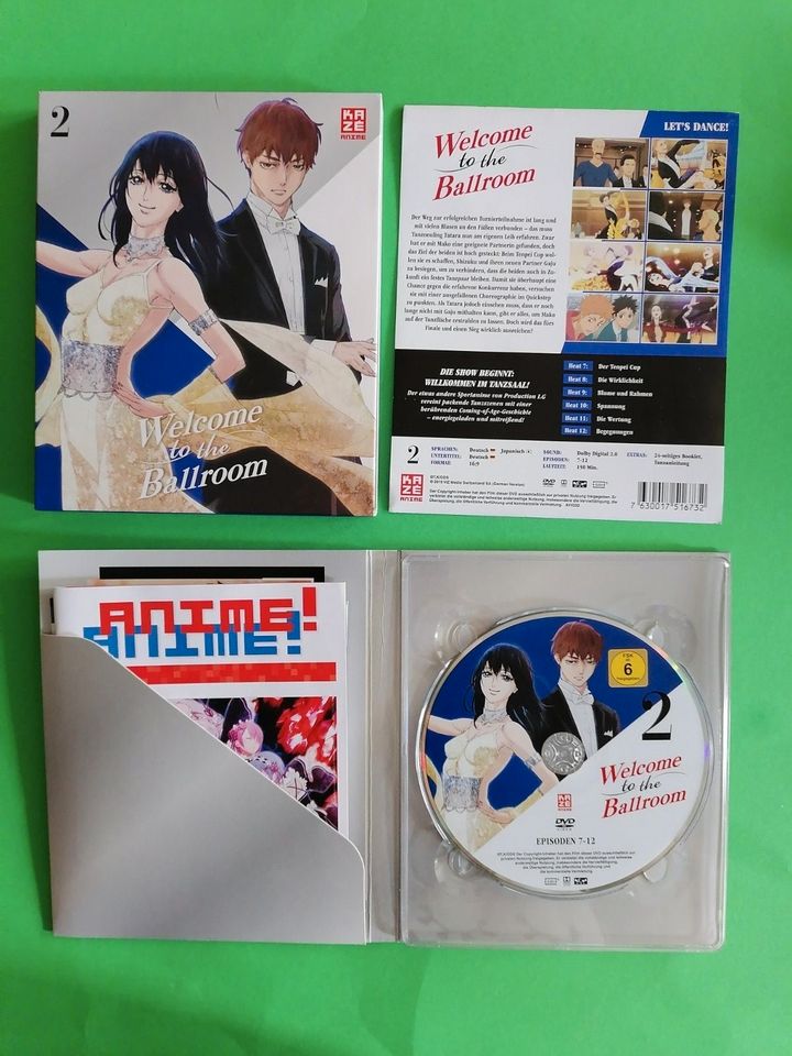 Welcome to the Ballroom Vol. 1+2 + Sammelschuber Anime DVD in Berlin