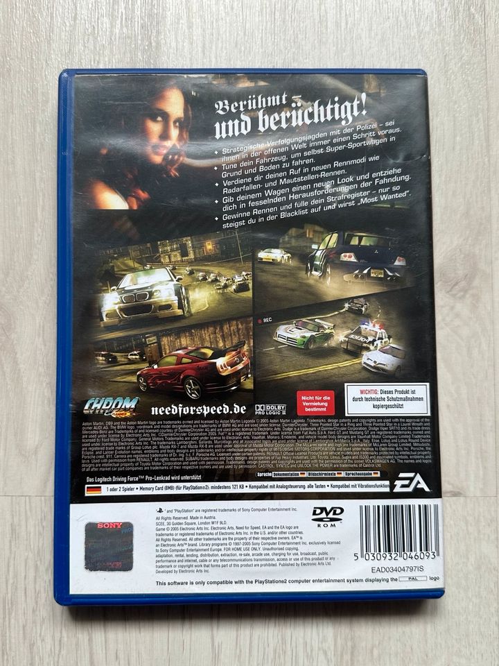 Playstation 2 / Ps 2  Need for Speed Most Wanted in Köln