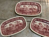 Rusticana rot von Villeroy &Boch: 2 x Servierplatte 36 cm je 19,- Nordrhein-Westfalen - Rösrath Vorschau