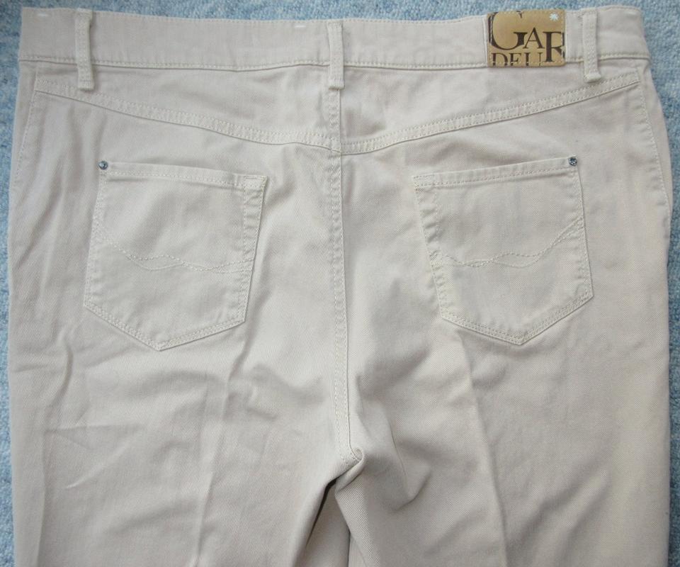 GARDEUR Modische Jeans-Hose beige Extra weit, Gr. 44 K; BW: 50 cm in Bremen