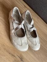 Geox weiße Sommerschuhe Ballerinas  Gr. 40 Bayern - Graben (Lechfeld) Vorschau