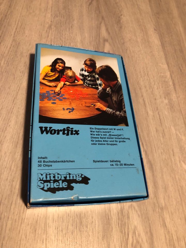 Ravensburger Wort Fix Gesellschaftsspiel 1976 in Dorsten