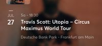 Travis Scott Konzert Frankfurt SITZPLÄTZE NEBENEINANDER Baden-Württemberg - Knittlingen Vorschau