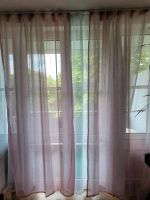 10 Stück Vorhang Schals = 4x rosa transparent 6x weiß transparent München - Sendling-Westpark Vorschau
