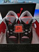 NIKE AIR JORDAN 3 RETRO OG 47,5/13/12 BLACK FIRE RED CEMENT GREY Bayern - Bamberg Vorschau