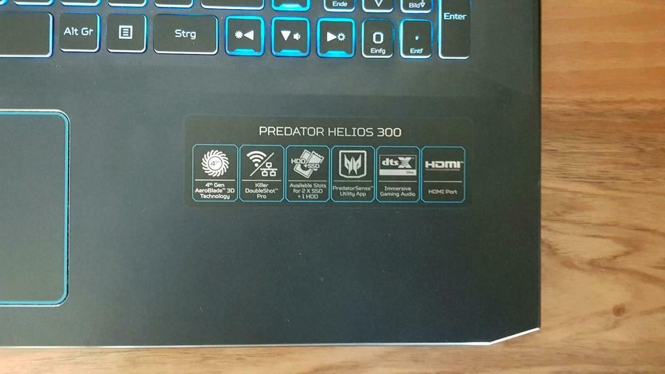 Acer Predator Helios 300 in Stuttgart