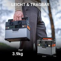 Tragbar Powerstation Solar Powerbank 78000mAh 300W mit AC/USB Berlin - Charlottenburg Vorschau