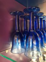 6 Gläser blau Wein, Wasser, Dessert Hessen - Bruchköbel Vorschau