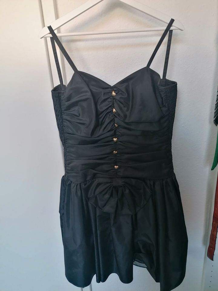 Chouchou Abendkleid mit Bolero-Jäckchen, kurz, schwarz, Größe 36 in Ketsch