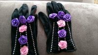 Handschuhe Blumen Kostüm Karneval Fasching Barock Rokoko Unikat München - Pasing-Obermenzing Vorschau