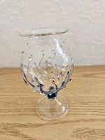 Vase Glas blau alt antik deko Blumen Mecklenburg-Vorpommern - Neukloster Vorschau