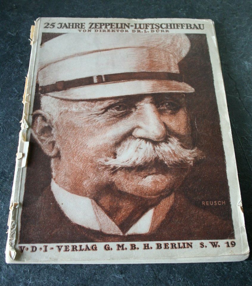 25 Jahre ZEPPELIN-LUFTSCHIFFBAU, Dr. L. Dürr, 1924 in Muldestausee