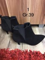 Stiefeletten High Heels Boots Gr. 39 Bayern - Biberbach Vorschau