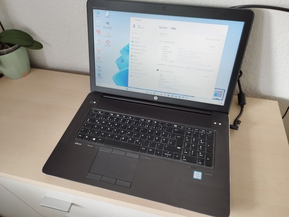 HP ZBook 32GB RAM 17 Zoll Windows 11 Office 2021 SSD + 1TB Dell in Hockenheim