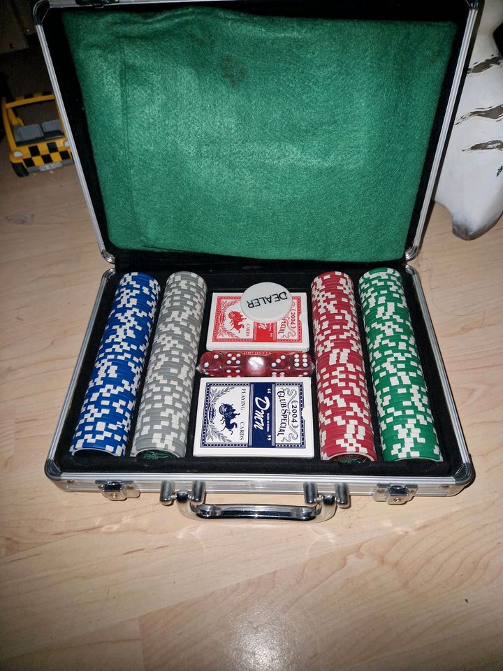 Pokern Set zu verkaufen in Wartmannsroth