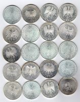 20 * 10 DM Silbermünzen 625, zum Silberpreis Baden-Württemberg - Freiburg im Breisgau Vorschau