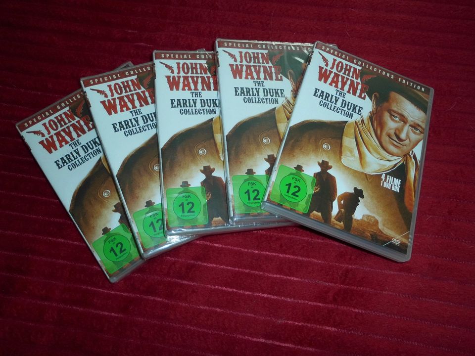 John Wayne - The Early Duke Collection - 4 Filme auf DVD -NEU/OVP in Saarbrücken