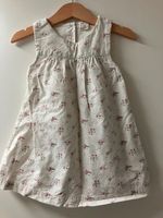 H&M Kleid creme Blumen Trägerkleid Cord Gr. 86 Bayern - Hilpoltstein Vorschau