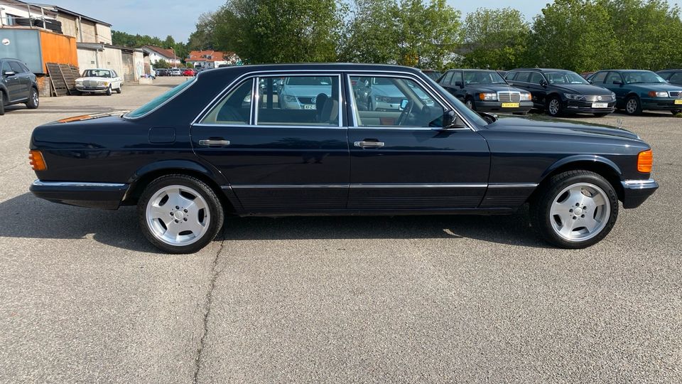 Mercedes-Benz W126 380SEL Oldtimer H-Kennzeichen TÜV 12.2025 in Kumhausen