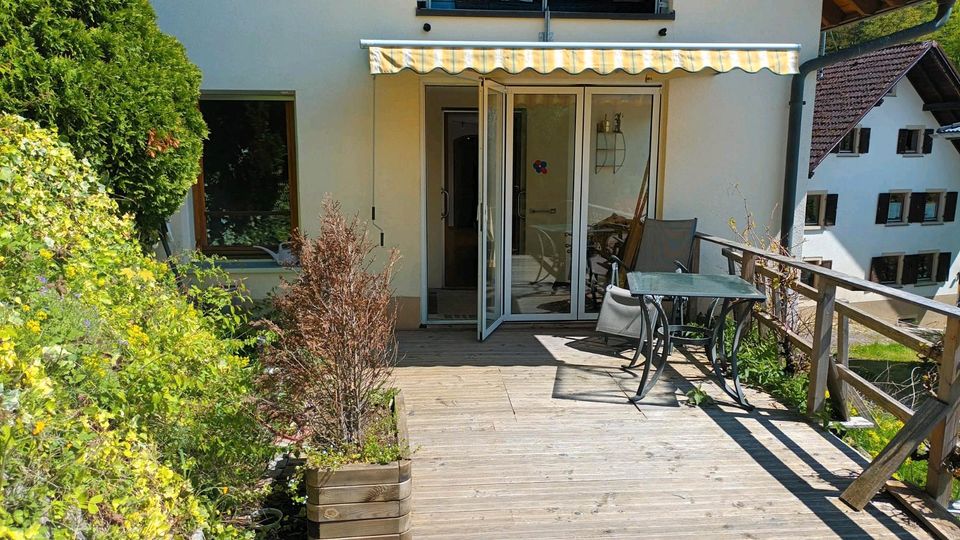 Helle und ruhige teilmöblierte 2 Wohnung mit Balkon, Terrasse etc in Malsburg-Marzell