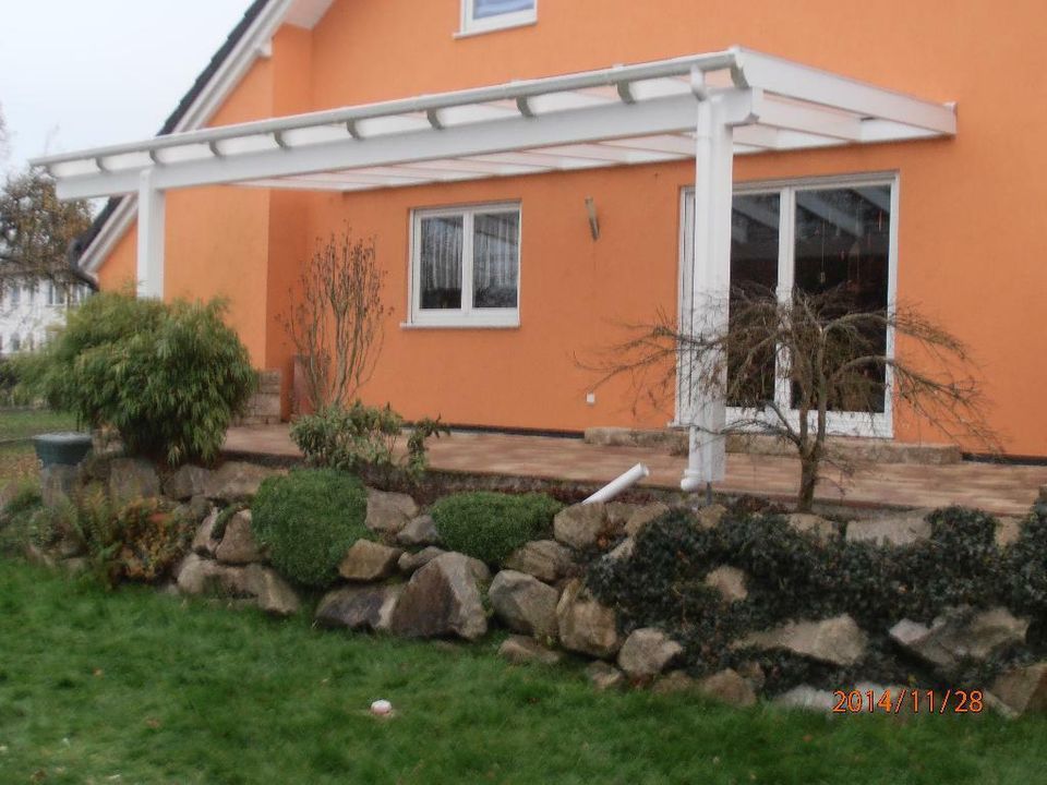 Terrassenüberdachung oder Carport aus Holz mit Montage 7 x 3 m in Bergisch Gladbach