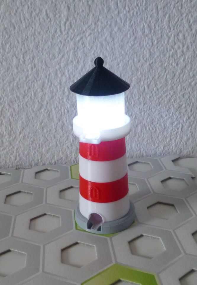 Gravitrax kompatibel - Leuchtturm beleuchtet, Kugelleuchtturm, Mu in Drochtersen