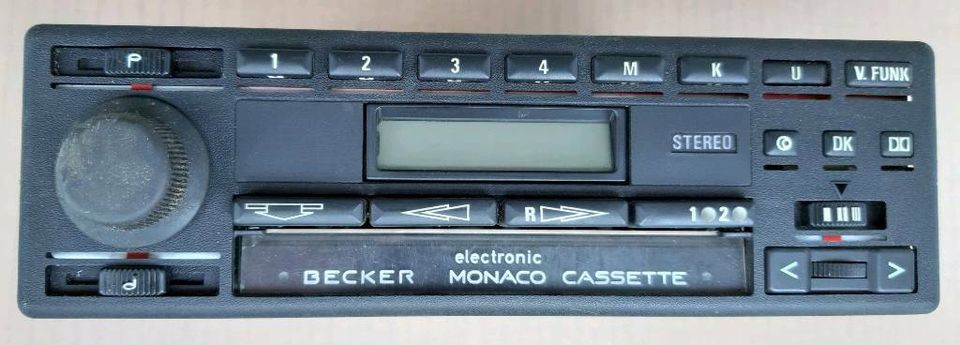 Becker Monaco Radio Mercedes Oldtimer R107 W123 W124 W126 W201 in Bad Zwischenahn