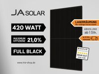 ☀️Jetzt oder nie! ☀️Nur Solange Vorrat reicht! ☀️JA Solar 420W Full Black ☀️Lagerabholung ab 1 Modul☀️ Schwarz Balkonkraftwerk PV Solarpanel Solarmodul JAM54S-31-420-LR-AB Baden-Württemberg - Wernau Vorschau