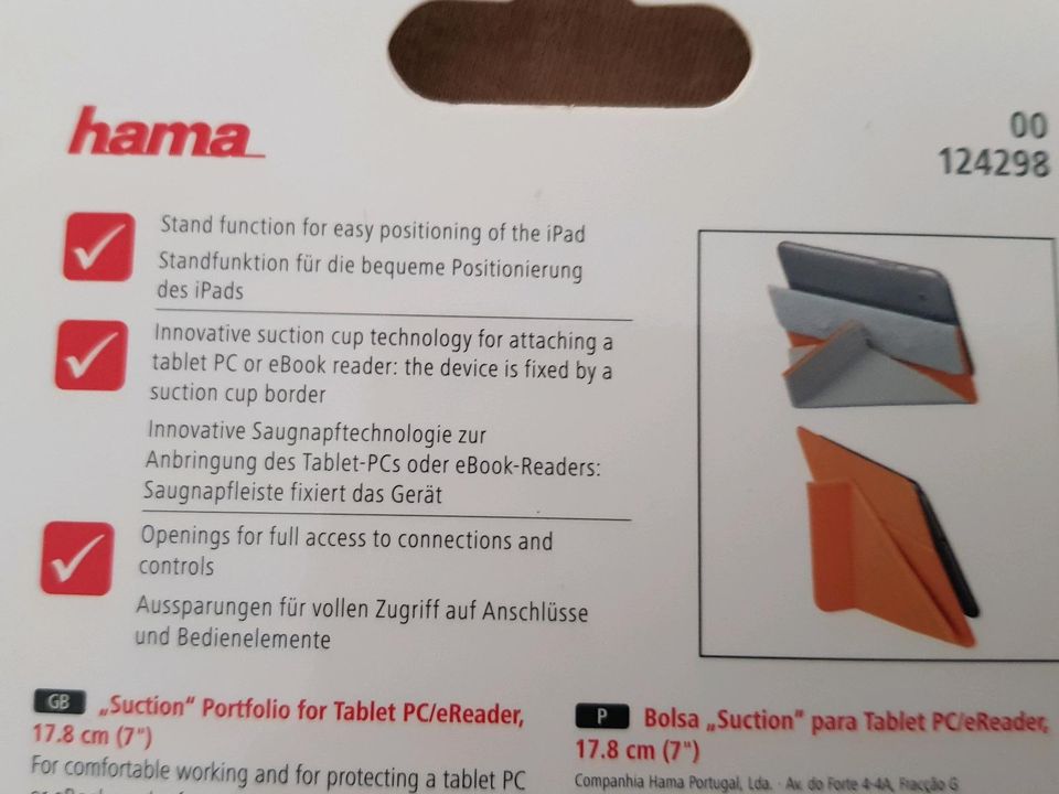 Hülle Tablet/EReader bis 17,8 cm, 7" neu  Hama orange in Wallenhorst