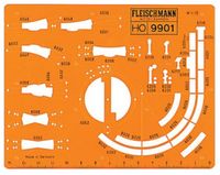 H0 Fleischmann Modellgleis Schablone 9901 Nordrhein-Westfalen - Herne Vorschau