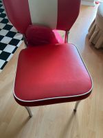 Diner Stühle rot Fünfzigerjahre Sechzigerjahre Brandenburg - Schönefeld Vorschau