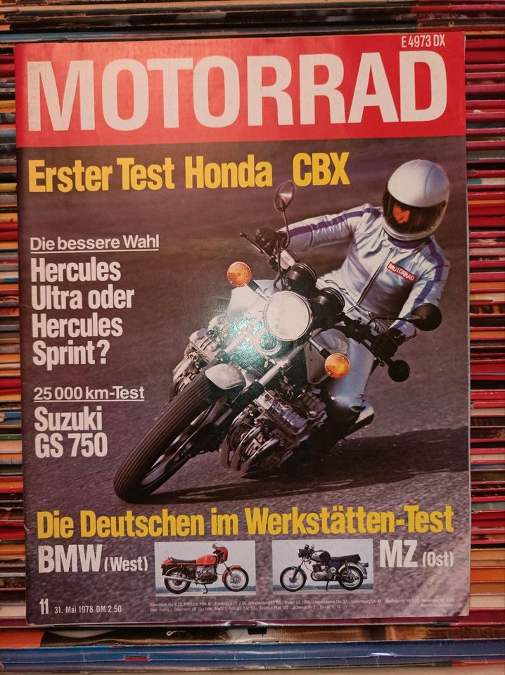 Motorrad Zeitschriften 1976-1979  4 Komplt. Jahrgänge im Schuber in Östringen