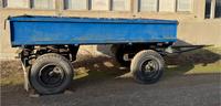 Traktor Anhänger Druckluft TH3 TK3 DDR 3 Tonnen Metallplanken Sachsen-Anhalt - Ermsleben Vorschau