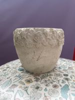 Blumentopf Steingut mit Rosen, vintage /shabby shick München - Sendling Vorschau