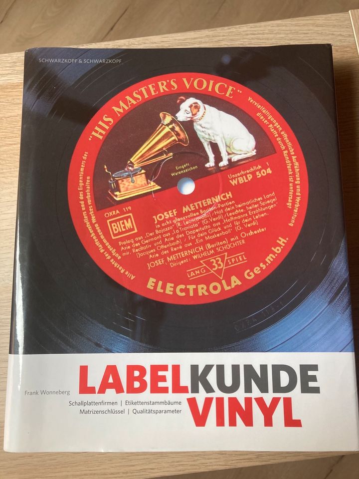 Labelkunde Vinyl * Buch / 1. Auflage * Top !!! in Wettstetten