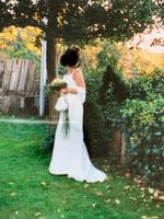 Brautkleid mit Schleppe, Perlenträgern Gr. 38 von Sarah Danielle! Niedersachsen - Oyten Vorschau