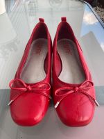 Leder Ballerinas von Esprit in rot mit Schleife Gr. 38 Bayern - Marxheim Vorschau