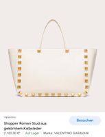 Original Valentino Garavani Roman Stud Shopper Neu 2100,- Euro Düsseldorf - Friedrichstadt Vorschau