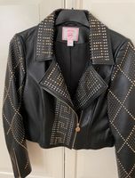 Neu! Versace Leder Jacke mit Nieten Frankfurt am Main - Bornheim Vorschau