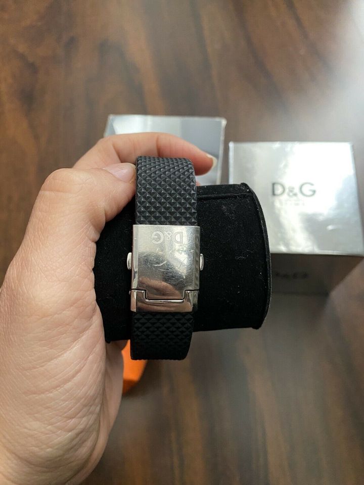 D&G Dolce & Gabbana Time Uhr Herren super Zustand in Oberursel (Taunus)