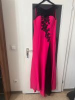 Pinkes Abendkleid/ Abikleid mit schwarzen Details Nordrhein-Westfalen - Neuss Vorschau