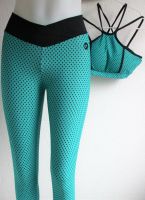 Leggins WORKOUT sport 36 38 türkis Polkadots BRA sportbh Hose S M Hannover - Döhren-Wülfel Vorschau