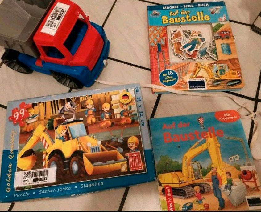 Paket Baustelle Kleinkind ❗❗ Puzzle Magnetbuch Buch in Mühlhausen i.d. Oberpfalz