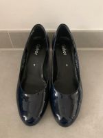 Gabor Pumps | Gr 5 / 38 / blau Lack | neuwertig | Pumps Lackoptik Bayern - Aschaffenburg Vorschau