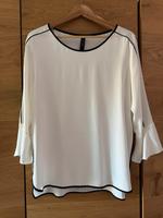 Marc Cain Bluse Shirt schwarz weiß Gr. N5 42 XL Bayern - Falkenfels Vorschau