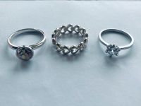 3 Ringe Silber, Modeschmuck - NEU + ungetragen ! Niedersachsen - Esens Vorschau