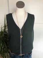 Hübsches Top/ Blusenshirt, Street One, Gr. 42, Tannengrün Bayern - Eisingen Vorschau